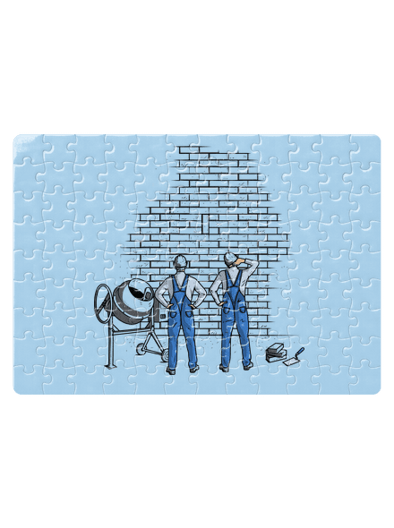Zedníci puzzle White