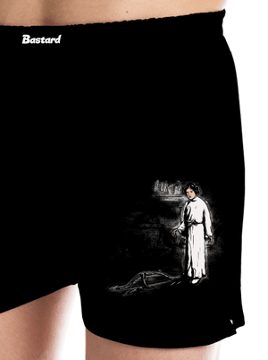 Luke a Leia pánské trenky Black