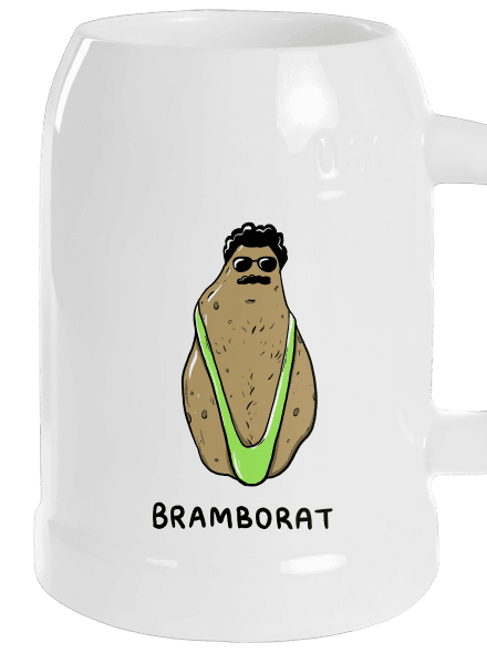 Bramborat půllitr White