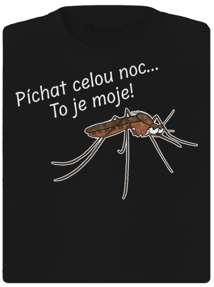 Komár s výdrží dámské sportovní tričko Black