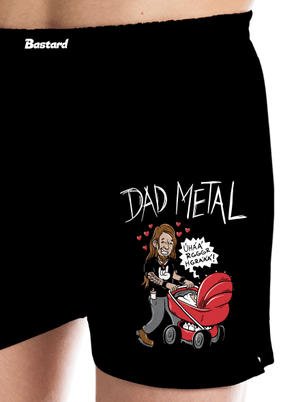 Dad metal pánské trenky Black