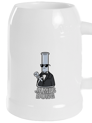 James Bong půllitr White