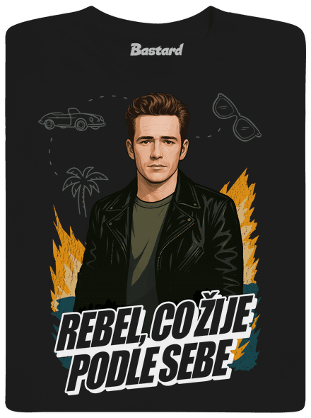 B19: Dylan z Beverly Hills dětské tričko Black