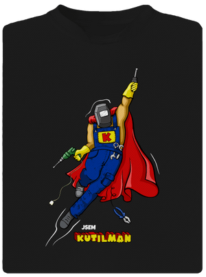 Kutilman pánské sportovní tričko Black