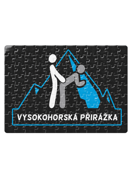 Vysokohorská přirážka puzzle White