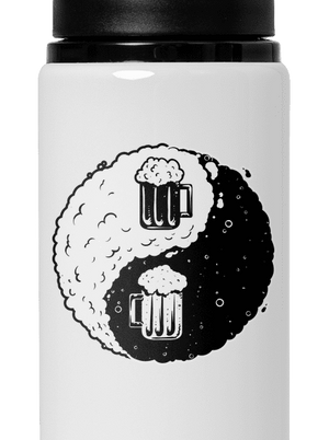 Jin Jang pivo lahev na vodu White