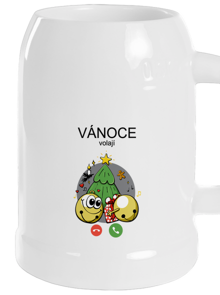 Vánoce volají půllitr White