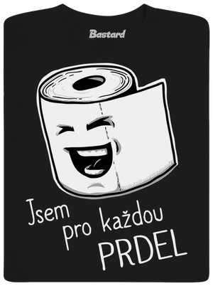 Prdel pánské tričko Black