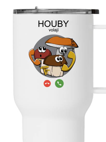Houby volají termohrnek White