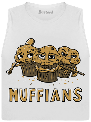 Muffians dámské tílko volné White
