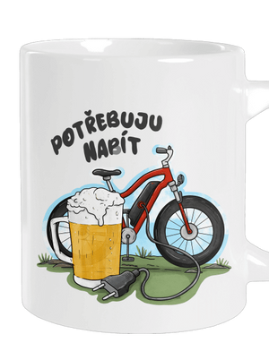 Potřebuju napít velký hrnek White