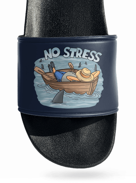 No stress pantofle Navy