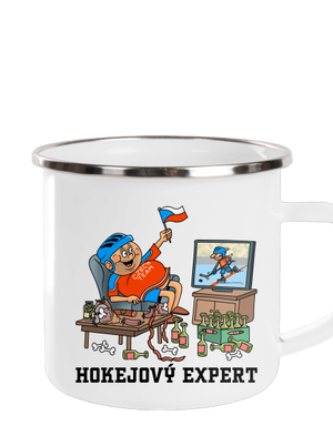 Hokejový expert plecháček White