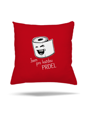 Prdel polštář Red