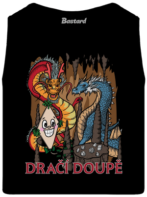 Dračák pánské tílko Black