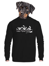 unisex mikina bez kapuce