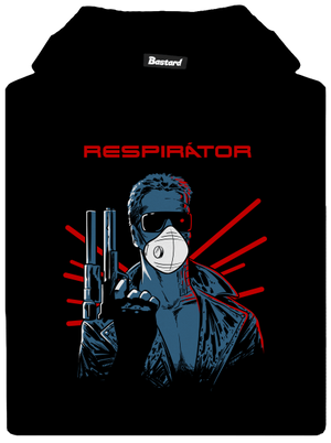 Respirátor dětská mikina klokanka Black