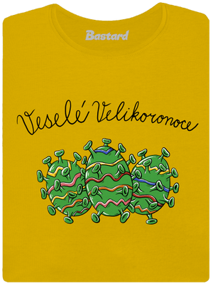 Veselé Velikoronoce dámské tričko Yellow