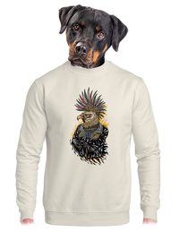 unisex mikina bez kapuce