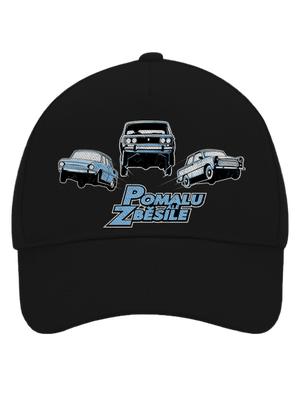 Pomalu ale zběsile kšiltovka baseballka Black