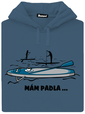 Mám padla dámská mikina klokanka Denim