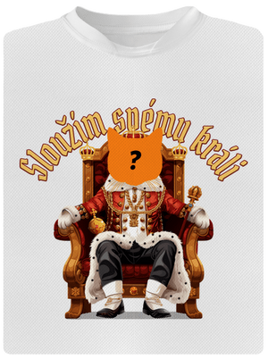 Sloužím svému králi dětské sportovní tričko White