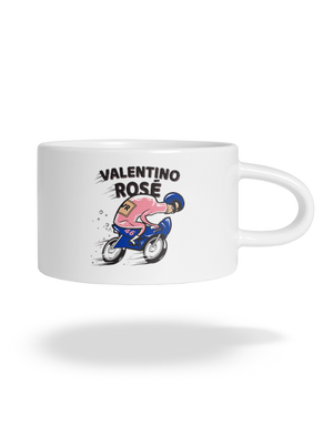 Valentino Rose hrnek makronka White