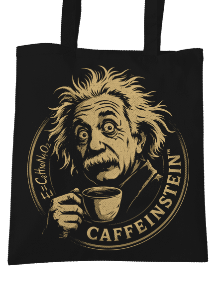 Caffeinstein taška Black
