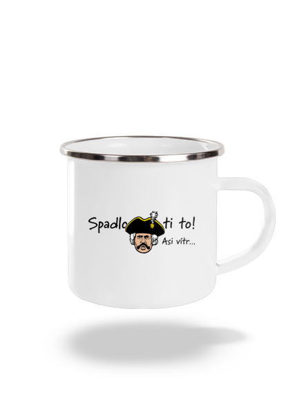 Spadlo ti to plecháček White