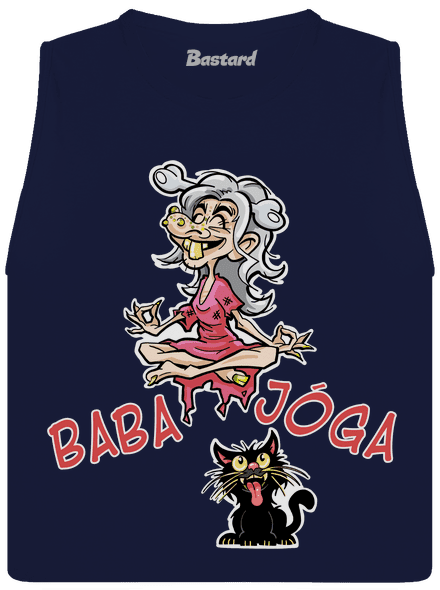 Baba Jóga dámské tílko volné Navy