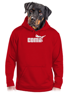 Coma pánská mikina klokanka Red