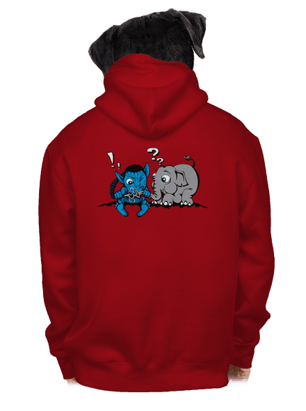 Error 501 pánská mikina na zip Red