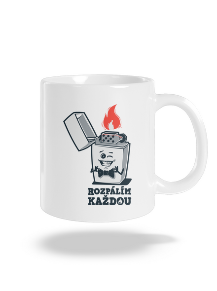 Rozpálím každou klasický hrnek White