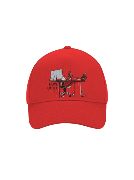 Home Office kšiltovka baseballka Classic Red