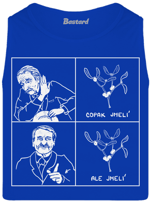 Cimrman: Copak jmelí pánské tílko Royal Blue