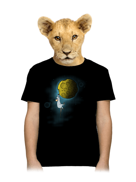 Můnčíz dětské tričko Black