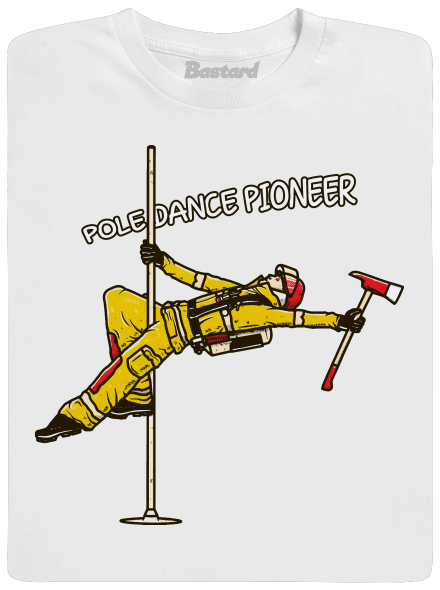 Pole Dance Pioneer dětské tričko White