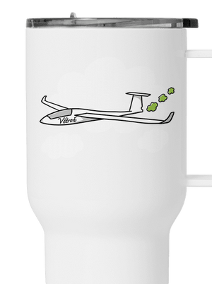 Větroň termohrnek White