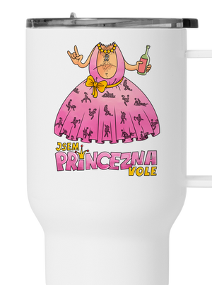 Jsem princezna termohrnek White