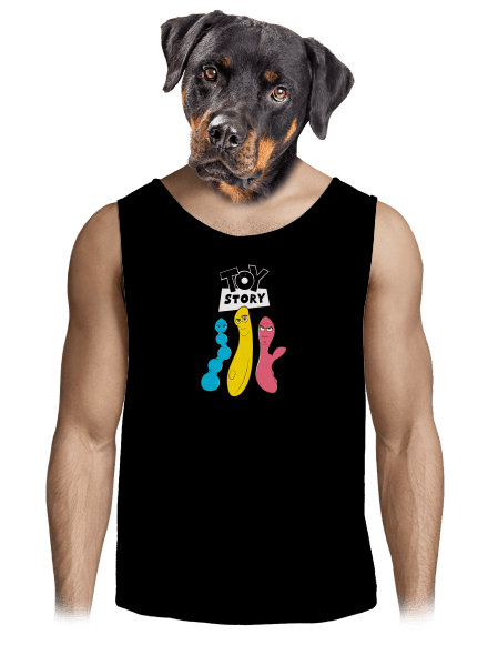 Příběh hraček pánské tílko Black