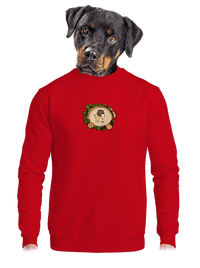 unisex mikina bez kapuce