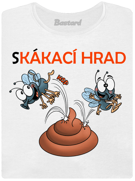 Skákací hrad dámské tričko premium White