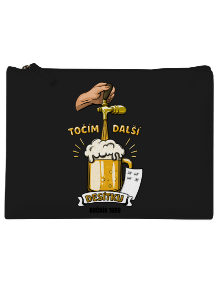 Točím další desítku taštička Black