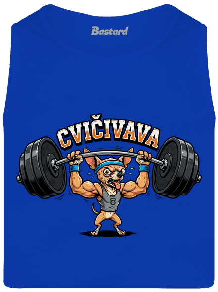 Cvičivava pánské tílko Royal Blue