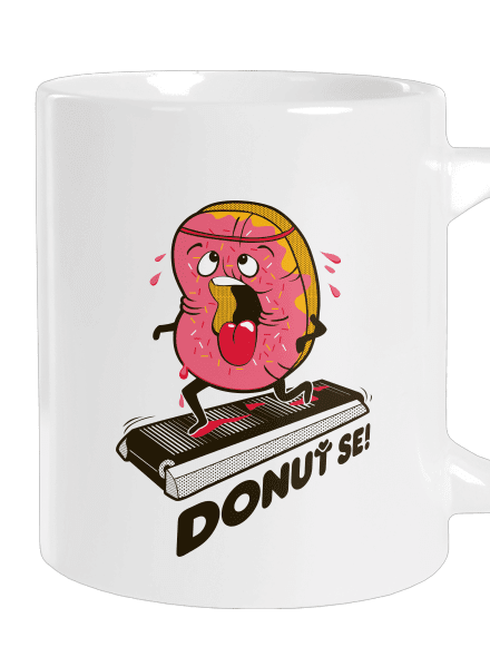 Donuť se velký hrnek White