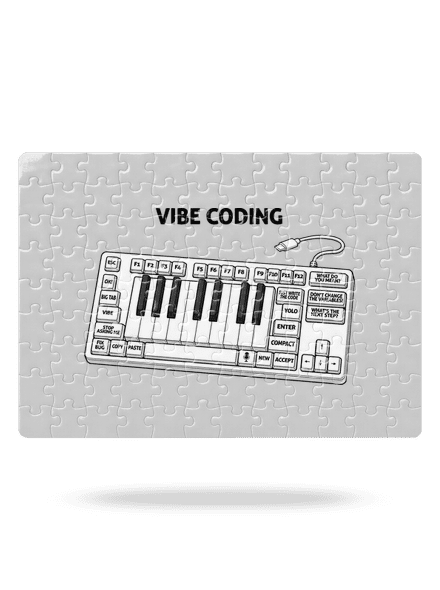Vibe coding puzzle White