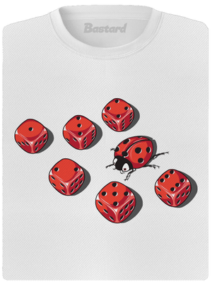 Mimikry dámské sportovní tričko White