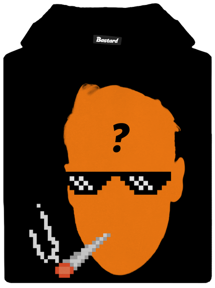 Thug life dětská mikina klokanka Black