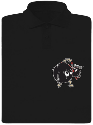 Bomby pánská polokošile Black