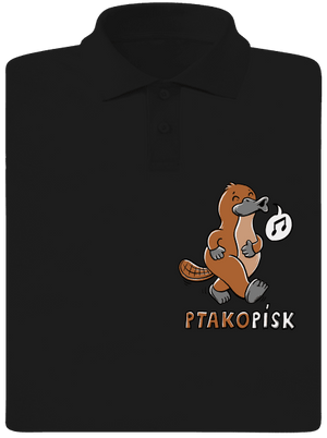Ptakopísk pánská polokošile Black